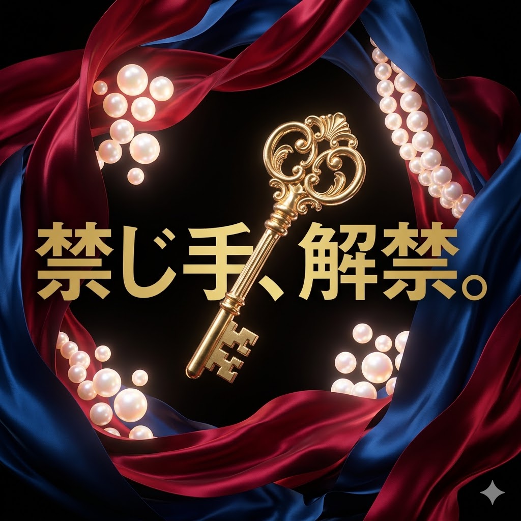 黄金の鍵と真珠。エリートクラスの象徴。