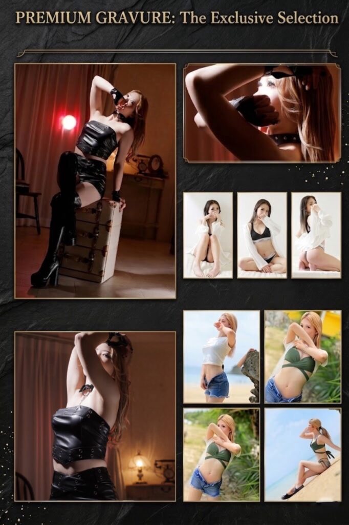 エリートキャスト雫（しずく）女王公式サイト「ゲート・ゼロワン」限定グラビア