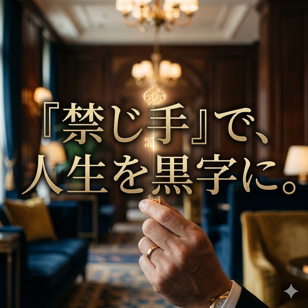 話題の「禁じ手」で、賢く稼ぐ。月収100万は、もう夢じゃありません。