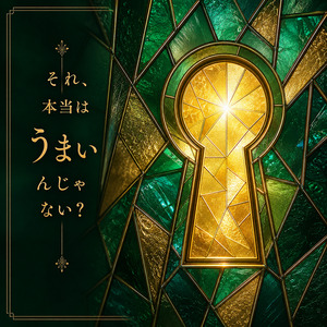 人を喜ばせる才能を表現したゴールドの鍵穴