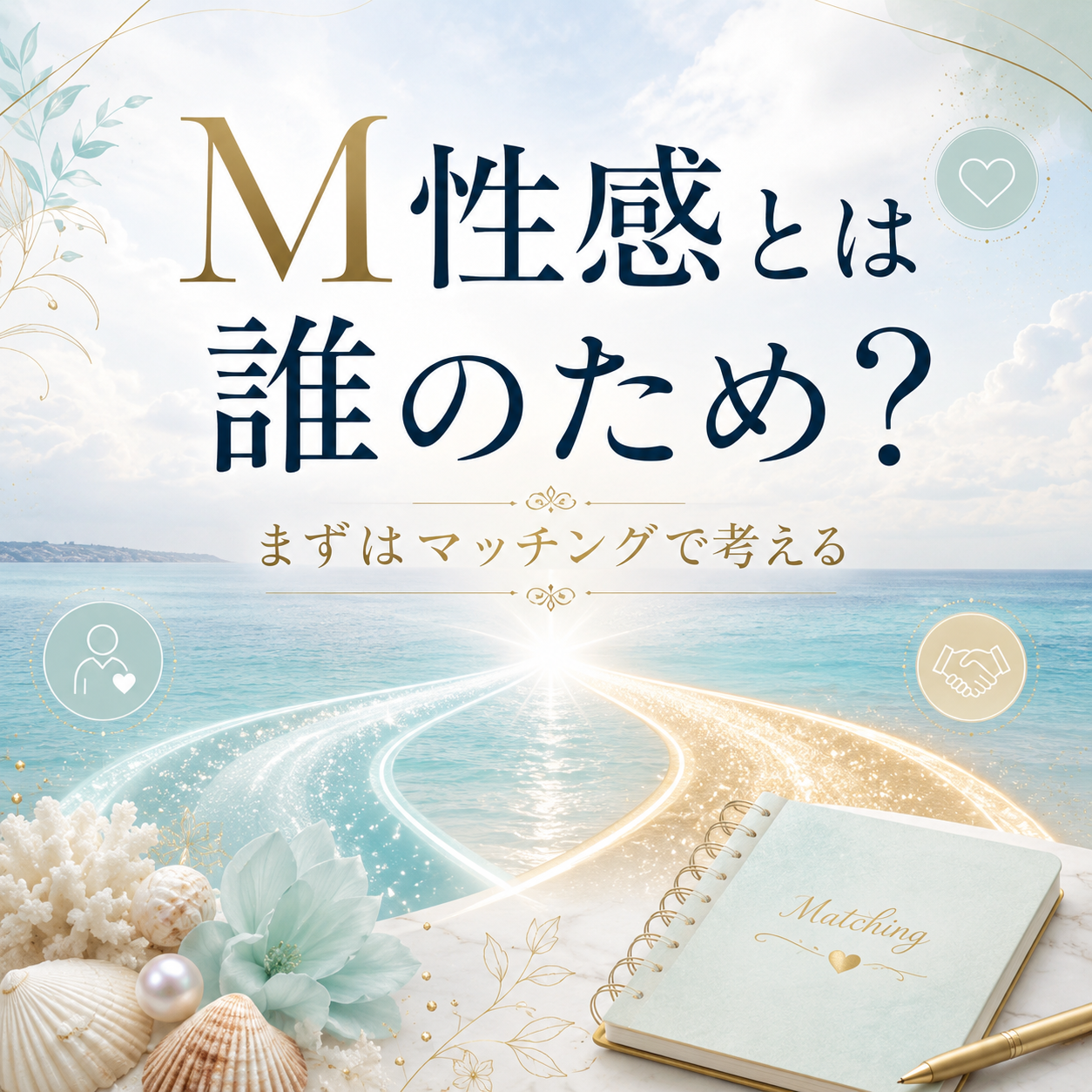 M性感は誰のためのサービスかをマッチングの視点で考えるアイキャッチ画像